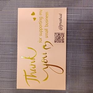Personalized QR code stickers w/ closet name Select Clear or White